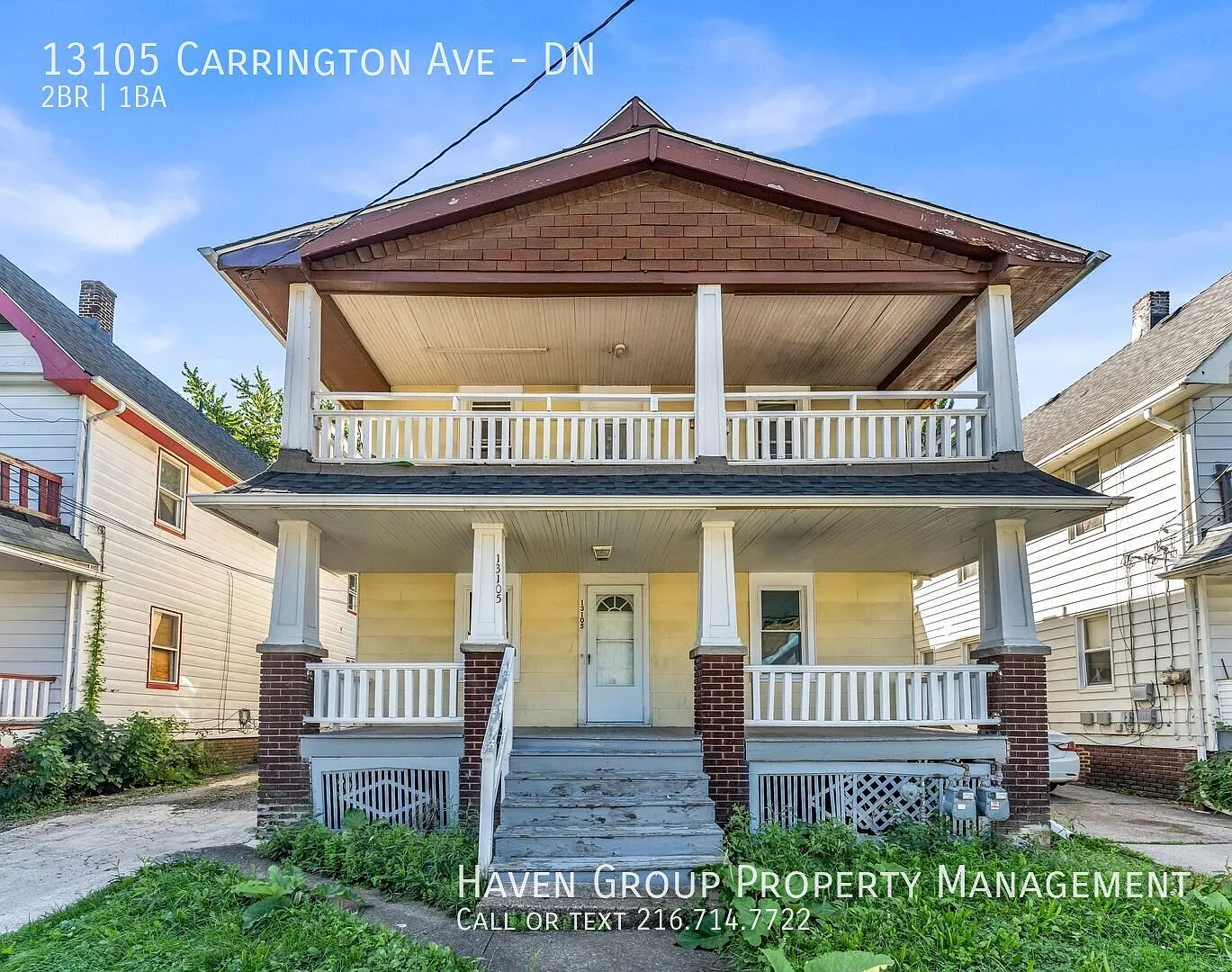 13105 Carrington Ave | DN, Cleveland, OH 44135 - Spacious 2-bed 1-bath multi-family home! — Photo 1