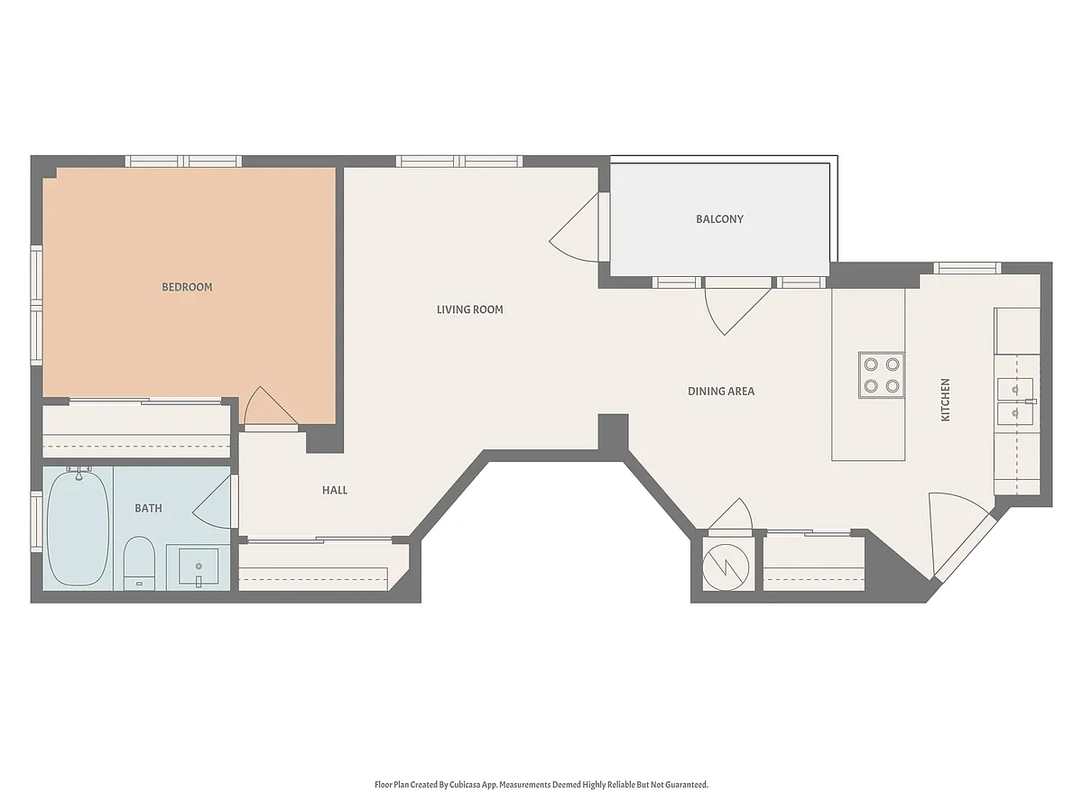 Floor plan The Harper One