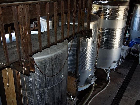 Winery Fermentation Tanks