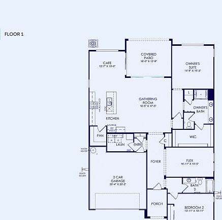 Maggio Floor Plan, Quick Move-In Home, Floor 1