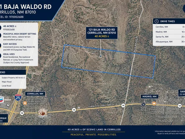 121 Baja Waldo Rd, Cerrillos, NM 87010