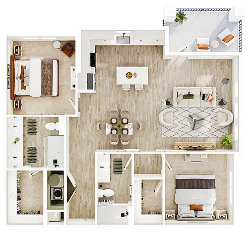 Floor plan B2