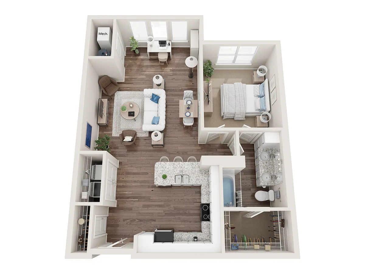 Floor plan Bellvue