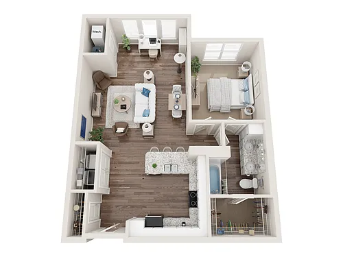 Floor plan Bellvue