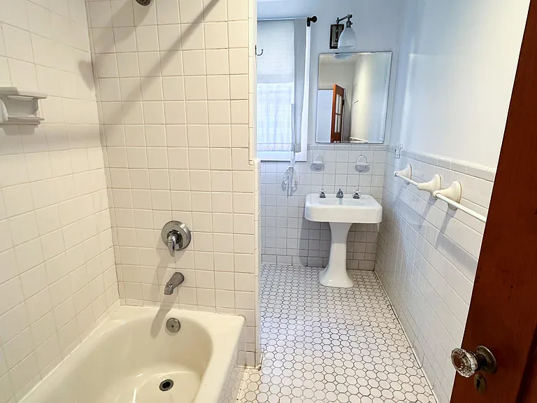 Tile bathroom