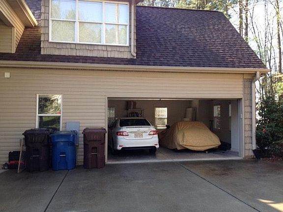 Two car garage