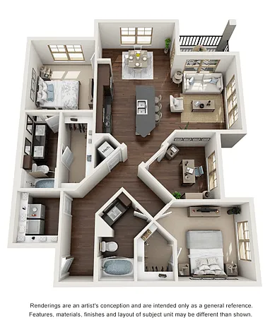 Floor plan FRESNO