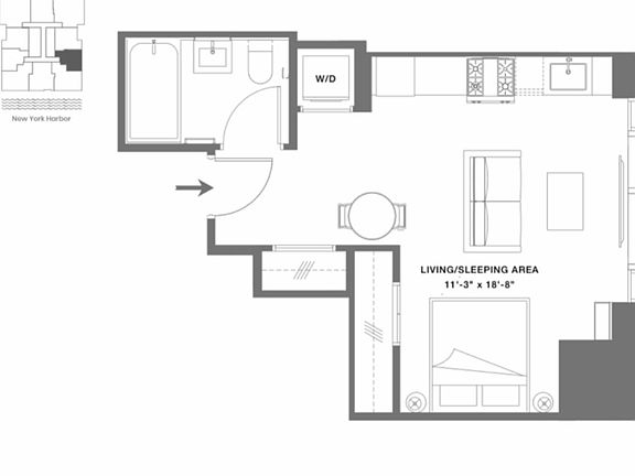 2nd image of 2230 Cropsey Ave #606
