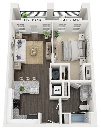 Floor plan 1A
