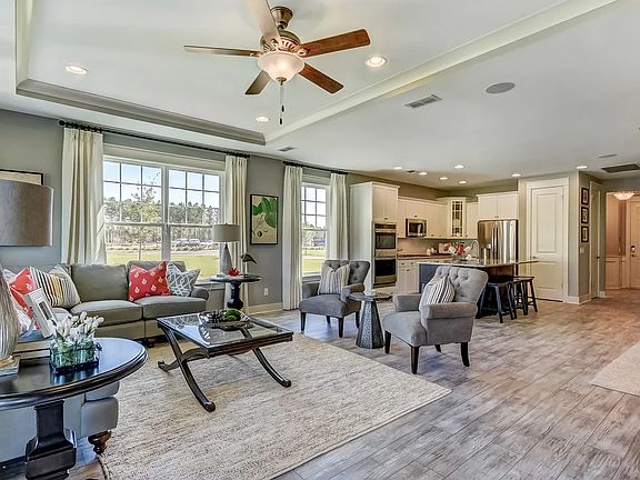 Open concept floorplan