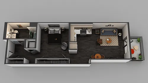 Floor plan S2a
