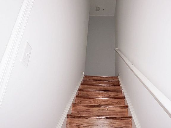 Stairs to the main floor . 