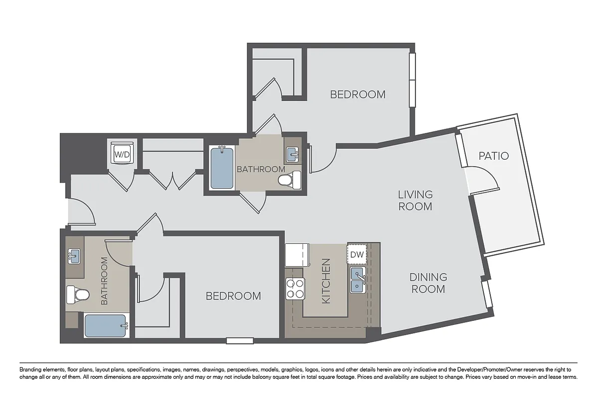 Floor plan Plan 2B