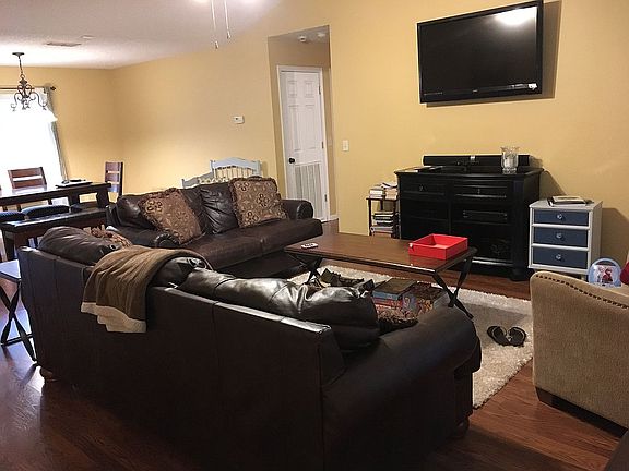 Open concept living area 