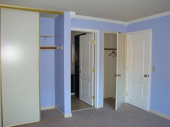 Front room with attached bathroom and 2 closets.
