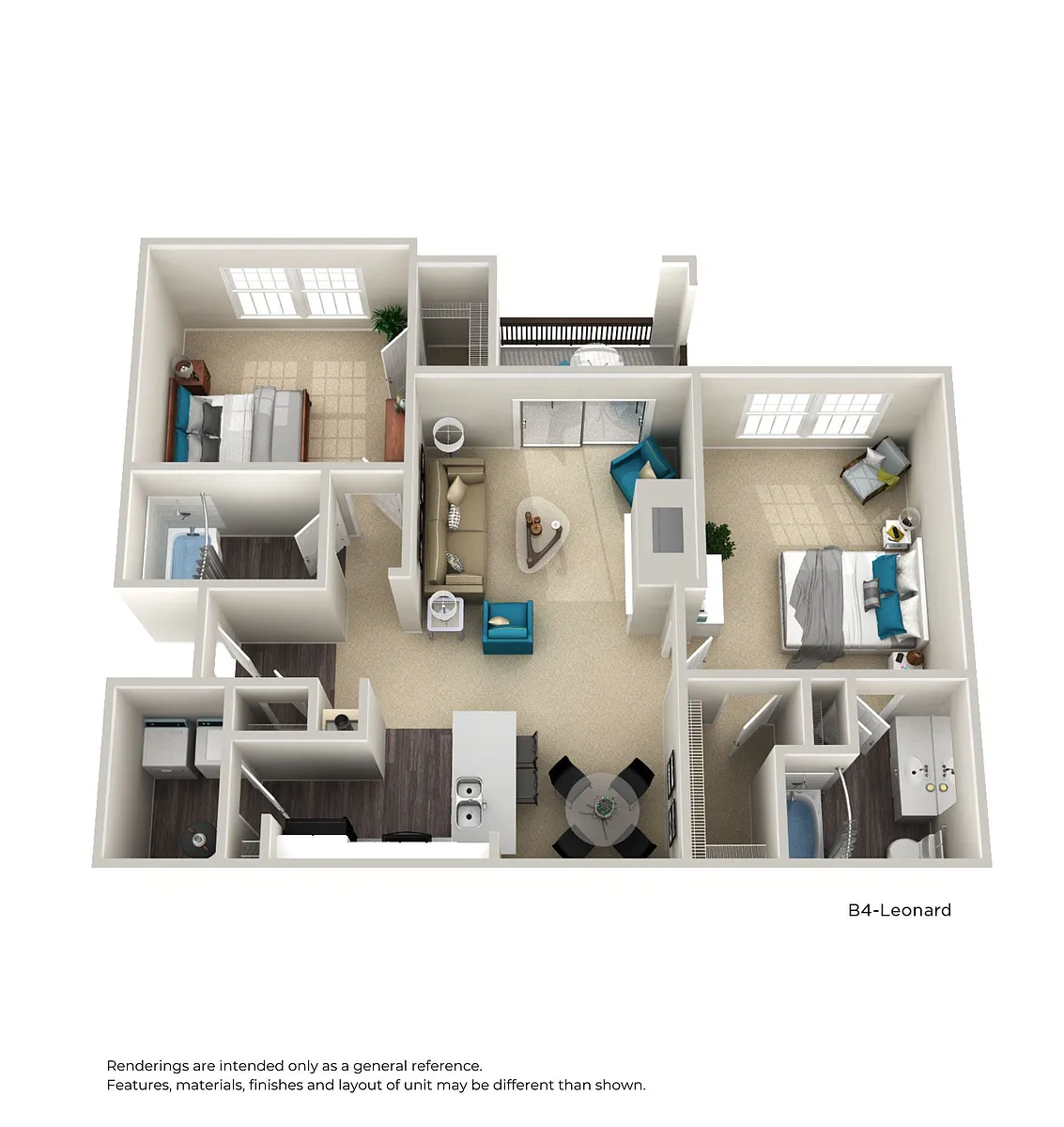 Floor plan B4