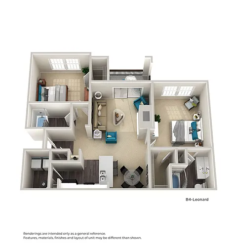 Floor plan B4