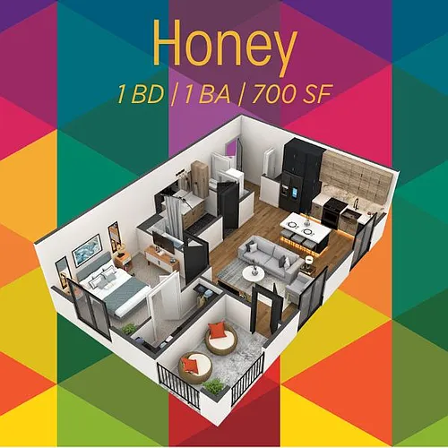 Floor plan Honey