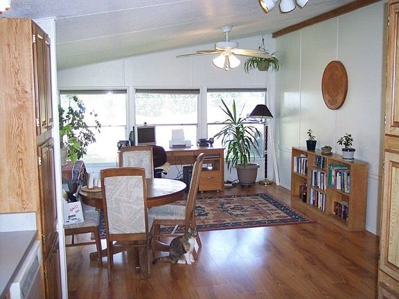 Looking at dining/family room from the kitchen.