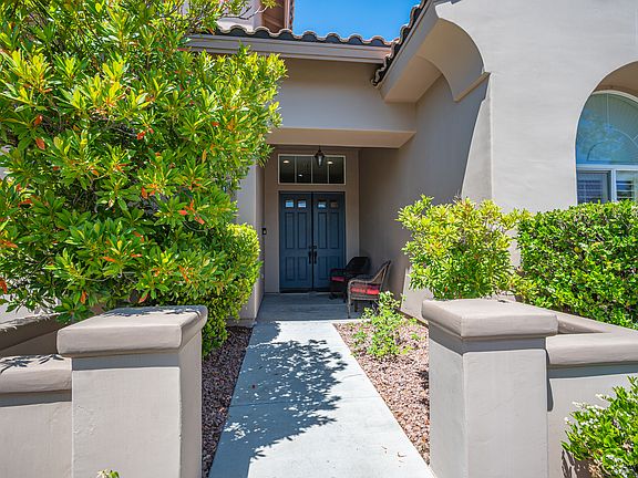#GuardianRealty 11112 Pine Green Court Summerlin Single Family Home Rental Pool Front outside entry_08182025