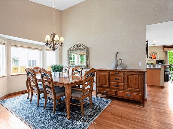 Dining Area with Vaulted Ceiling