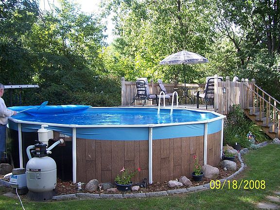 Pool and deck