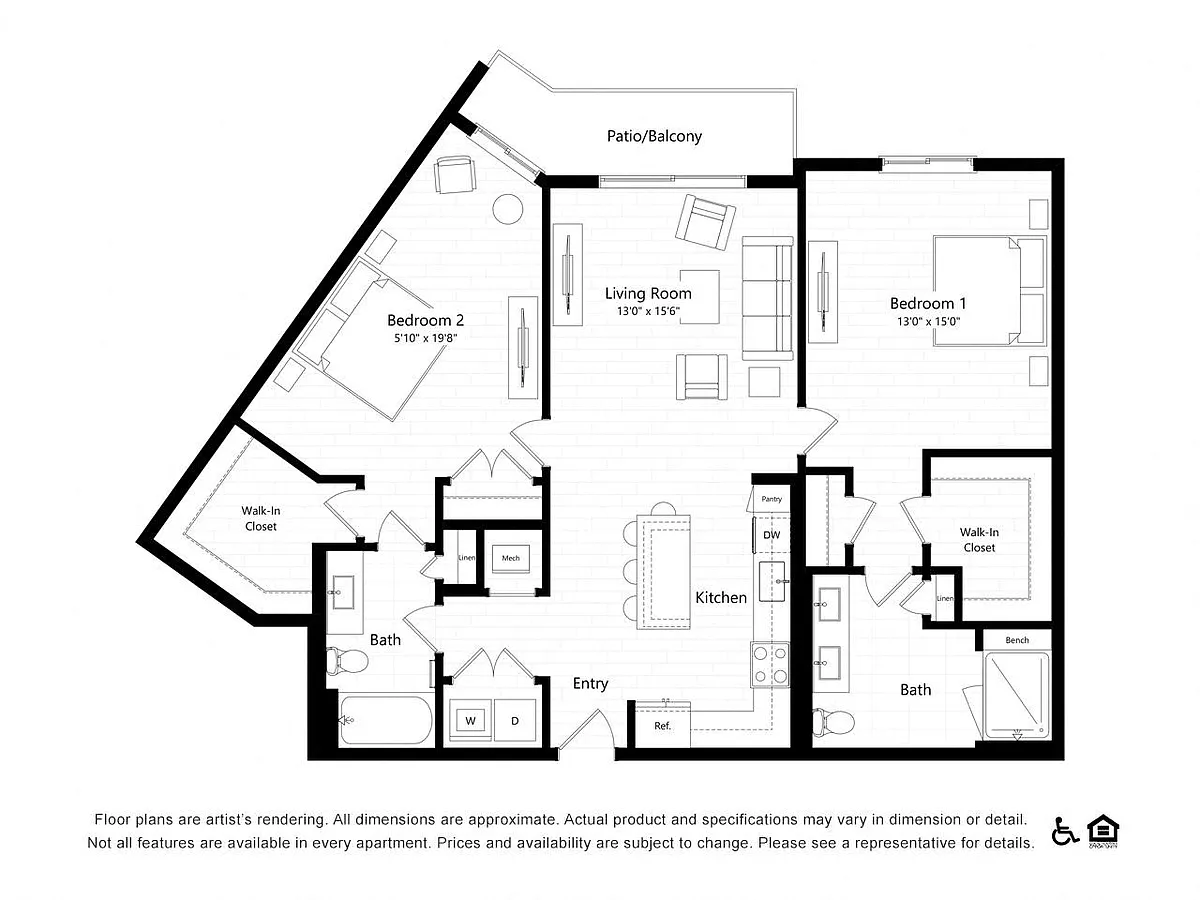 Floor plan B2