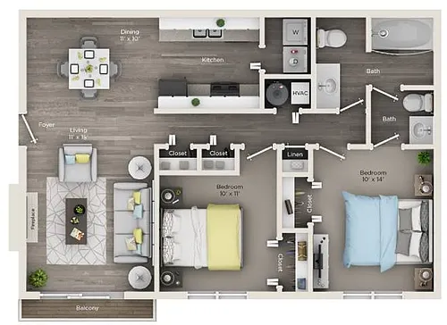Floor plan Cornerstone
