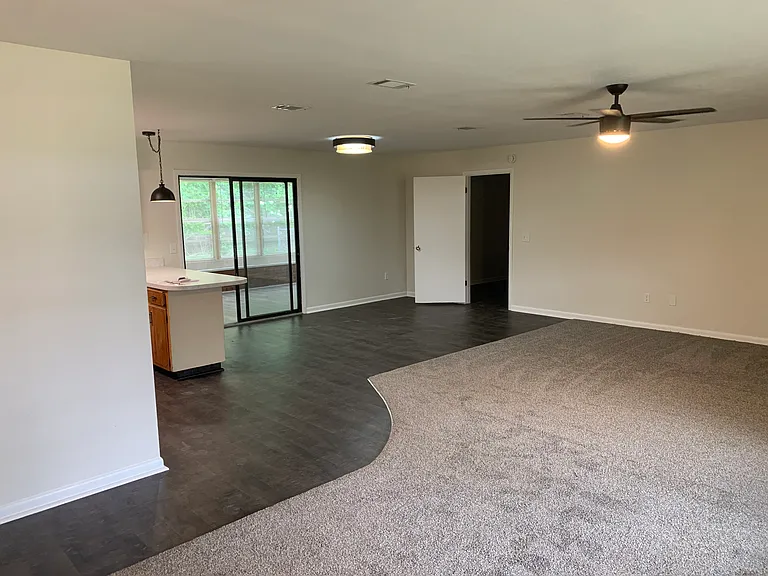 Living/Dining room from front door