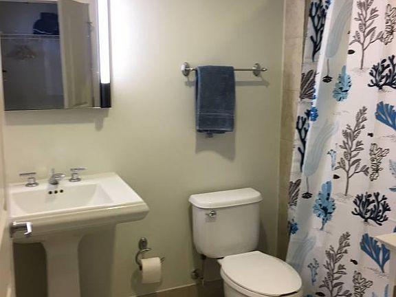Full Bath with Pedestal Sink