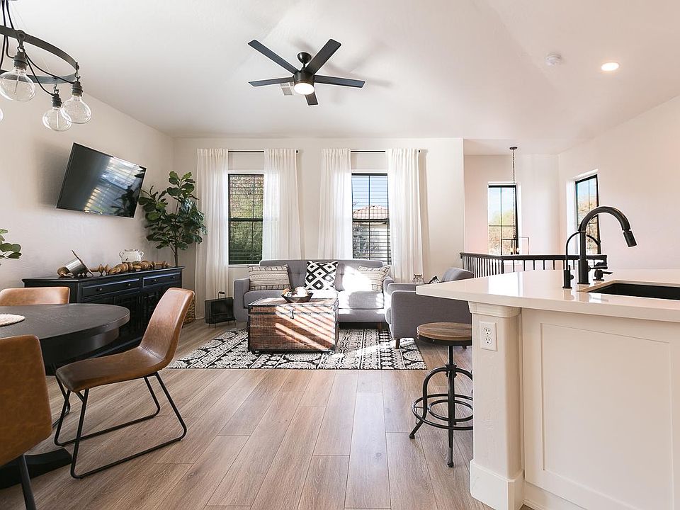 Modern Industrial open floor plan