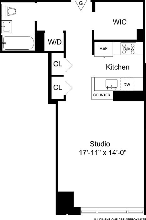 2nd image of 330 W 39th St APT 9G
