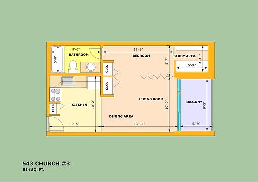 2nd image of 543 Church St APT 02