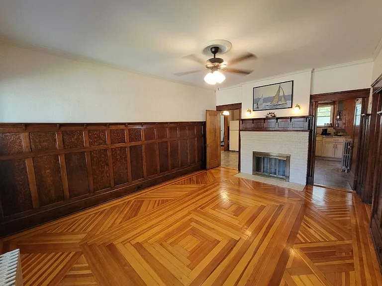 Inside front door - living room