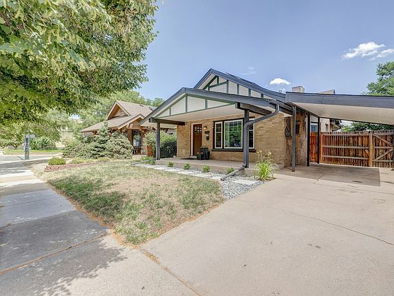 Carport and driveway