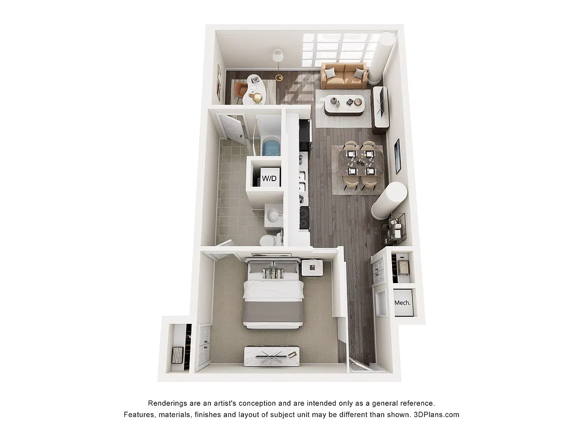 Floor plan A1D