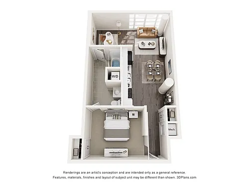 Floor plan A1D