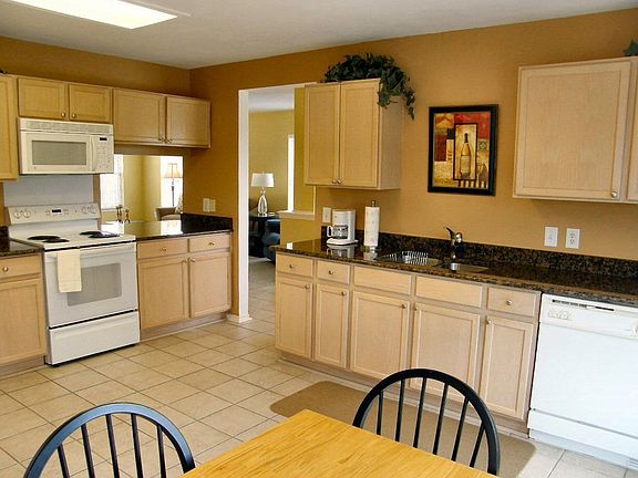Spacious Kitchen with Granite Counters