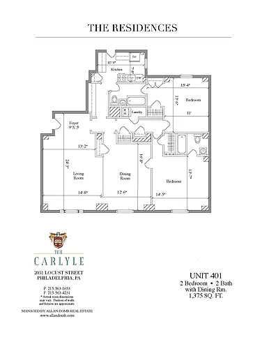 Floor plan 401