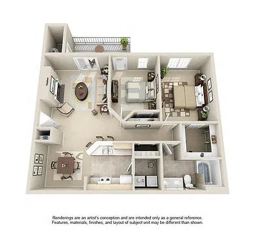 Floor plan The Summit - RENOVATED