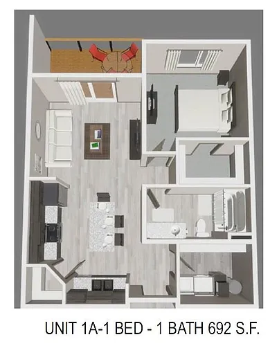 Floor plan 1A