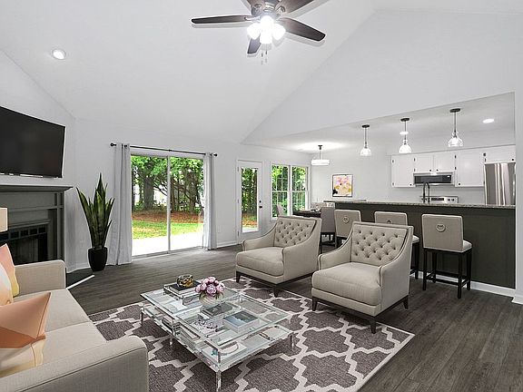 Great Room Cathedral Ceiling