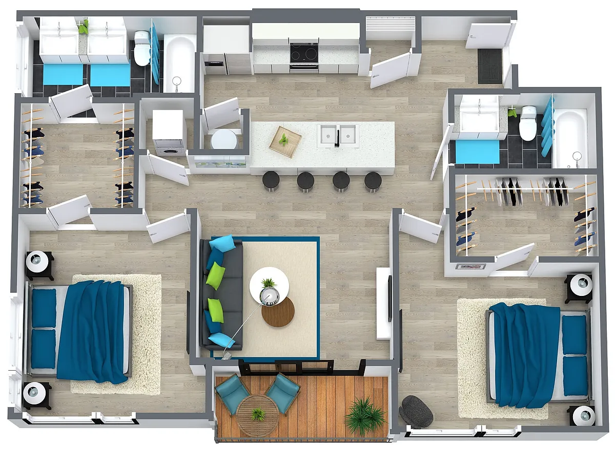 Floor plan B7