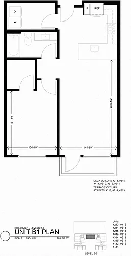 Floor plan 1 Bedroom