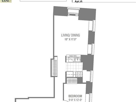 2nd image of 100 Maiden Ln APT 1025