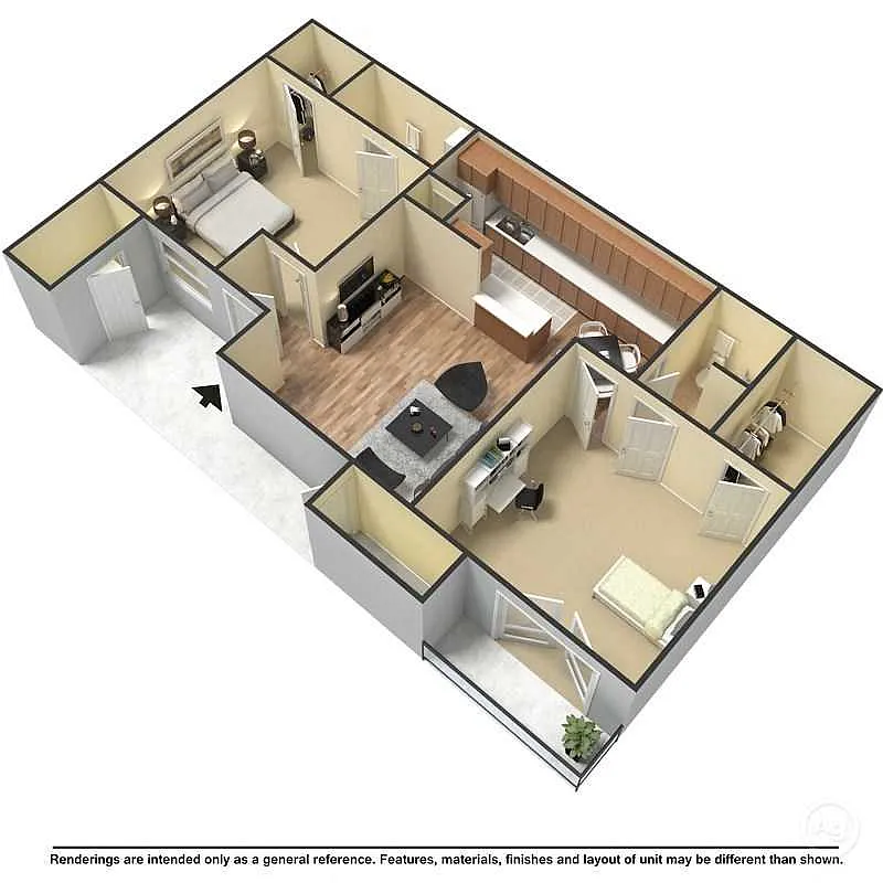 Floor plan B3