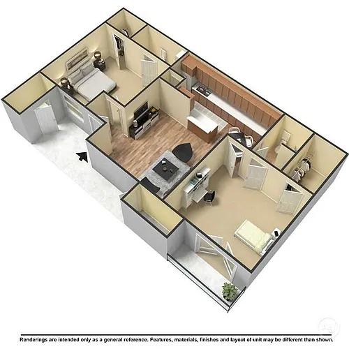 Floor plan B3