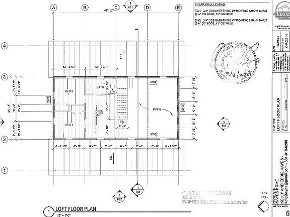 2nd floor plan