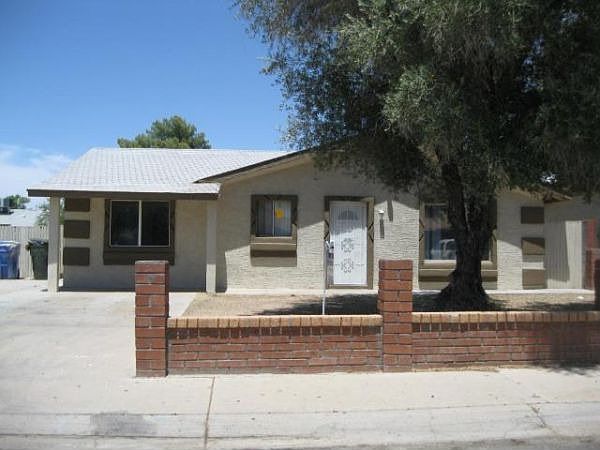 Front view of house