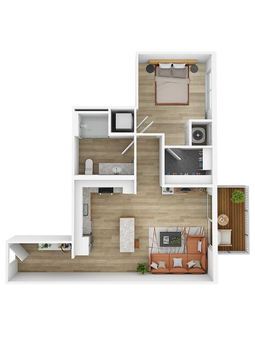 Floor plan Terra (BLDG II)